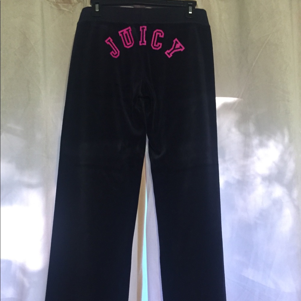 Juicy Couture velour track pants